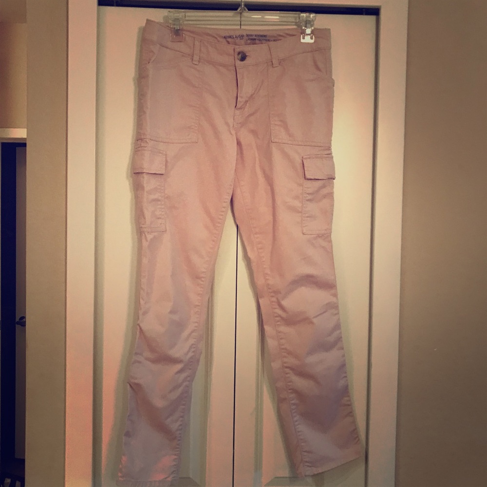 Dusty pink pants